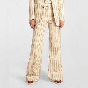 Golden Goose journey collection jacquard flare pant